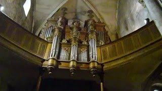 Petit prelude et fugue en Fa Majeur J.S.BACH BWV556 Pierre ASTOR orgue St Nicolas Neufchâteau