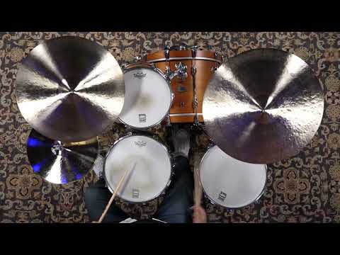 Royal 22" Cymbal Craftsman Bill Stewart Style Ride Cymbal V2 - 2349g (CC22BSSV2-1102125EE)