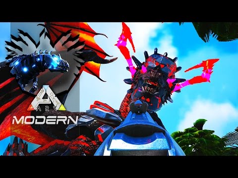 ARK MODERN T4 EP27 - Silent Dragon o Dragão com Armadura TEK!