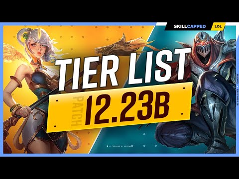 NEW TIER LIST for PATCH 12.23B - HUGE NERFS! - PRESEASON 2023