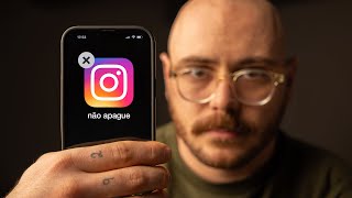 Ao invés de apagar o Instagram, faça isso.