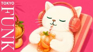 /𝐧𝐨 𝐦𝐞𝐨𝐰 𝐩𝐞𝐚𝐜𝐡 | 80's Tokyo Funky Lofi Playlist 🎧 | Broadcasting Beyond | Relax & Chill & Study to