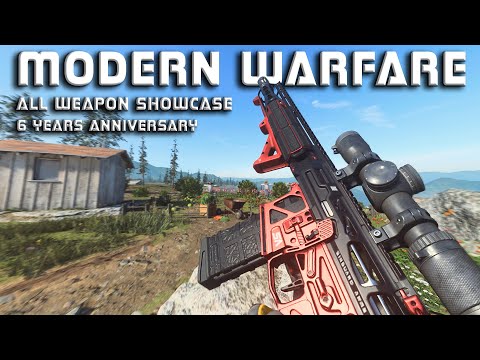 CALL OF DUTY: MODERN WARFARE 2019 : ALL WEAPONS SHOWCASE | 6th Anniversary Edition [4K Ultra HD]
