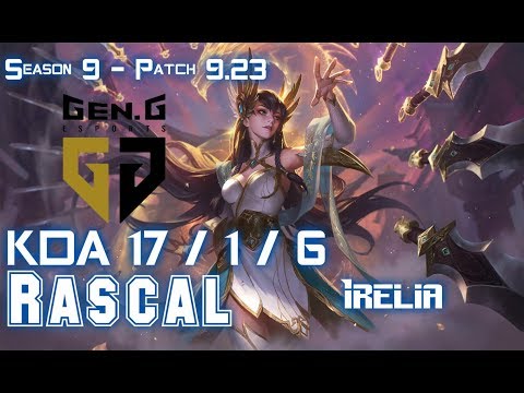 Gen Rascal IRELIA vs RYZE Top - Patch 9.23 KR Ranked