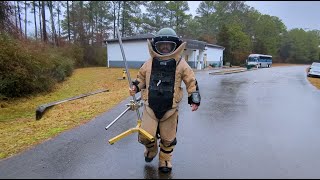 What It's Like Wearing a Bomb Suit
