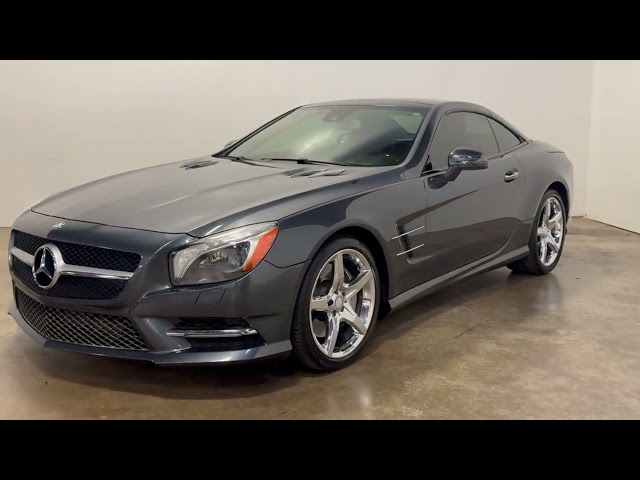 2014 MERCEDES-BENZ SL-CLASS CONVERTIBLE V8, TWIN TURBO, 4.6 LITER SL 550 ROADSTER 2D