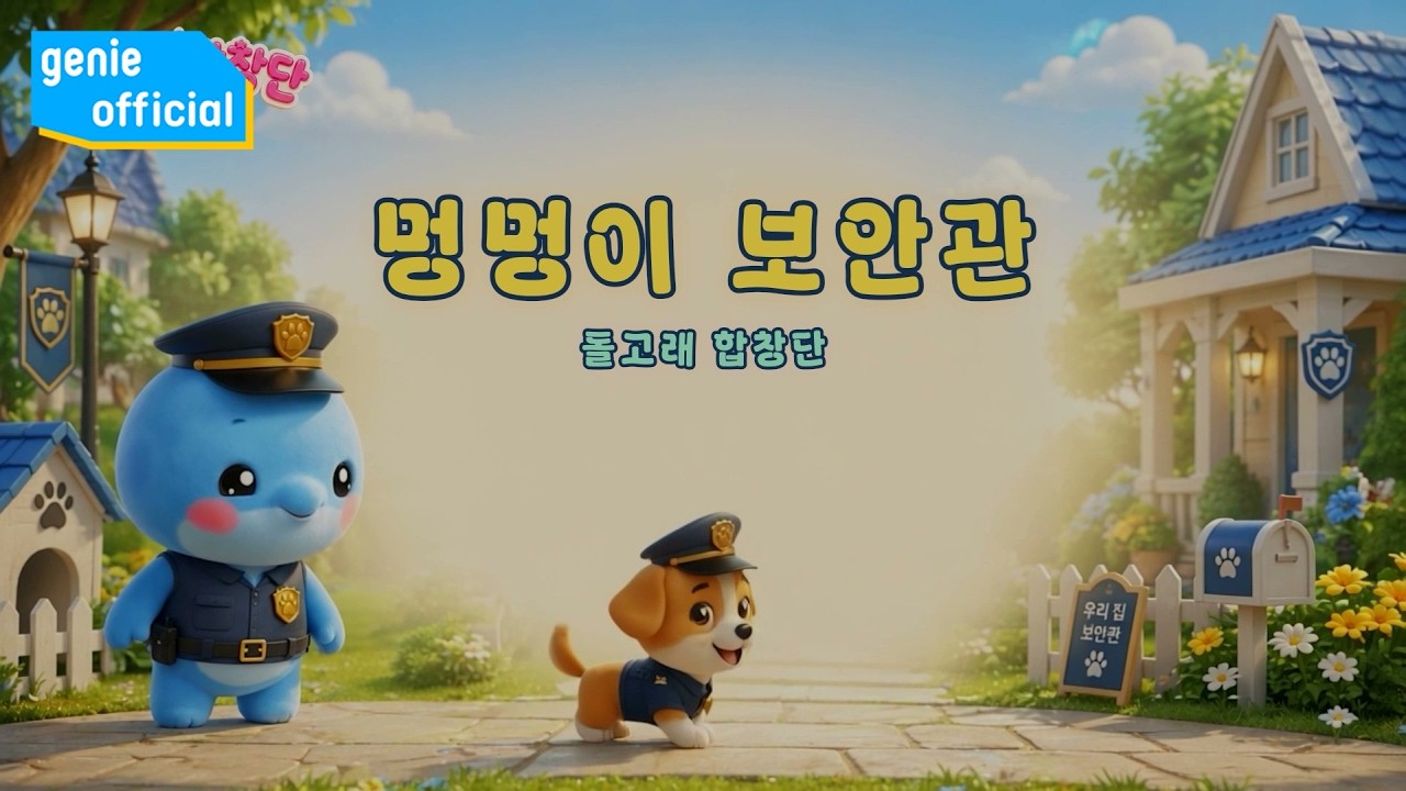 돌고래 합창단 Dolphin Choir - 멍멍이 보안관 Puppy Sheriff Official M/V