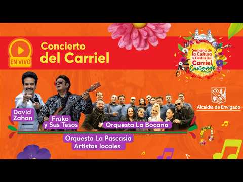 🔴 En vivo | Fruko y Sus Tesos, David Zahan y más en el Concierto del Carriel.