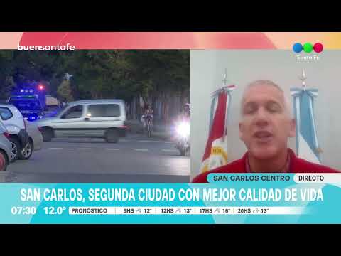 San Carlos Centro, la segunda ciudad de la provincia con mejor calidad de vida
