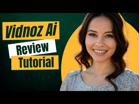 Vidnoz Ai - Review and Tutorial ( Full Guide 2025 )