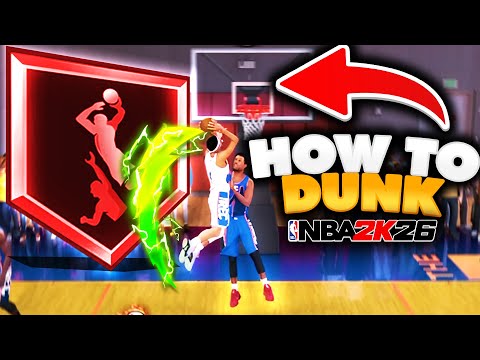 SECRETS To DUNKING on NBA 2K26 - BEST DUNK ANIMATIONS & PACKAGES! HOW TO CONTACT DUNK in 2K26!