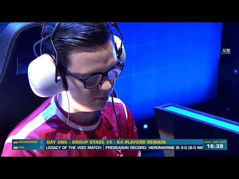 1月26日WCS2018莱比锡站(1) heromarine(T) vs KAS(T)