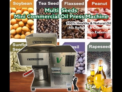 All Seeds Oil Expeller Machine