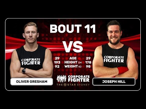 Corporate Fighter 39 - Oliver Gresham v Joseph Hill