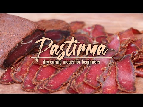Pastirma/Basturma for Beginners - Dry Curing Meat for Beginners