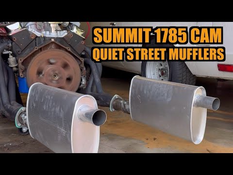 AP Enforcer II Mufflers - Very QUIET! TBI 350 W/ Summit 1785 Camshaft
