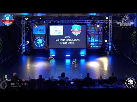 World Champion Ossa 2019 Jazz duo minikids Martyna Maciejewska, Liliana Smiech