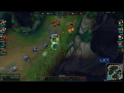 Lucian VS Lux funny Flash