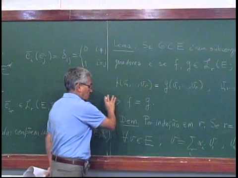 Programa de Mestrado - Análise Vetorial - Aula 03