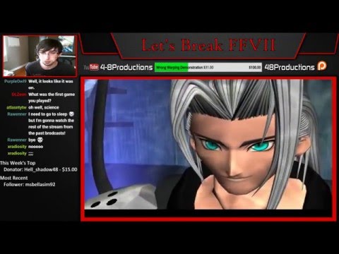 FFVII - Bringing Aeris Back To Life (Yuffie Warping) [4-8Live]