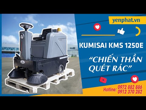 "Chiến thần quét rác" Kumisai KMS 1250E