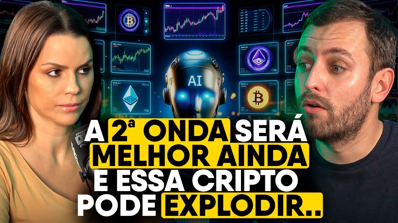 CRIPTOMOEDAS ligadas a IA que podem se VALORIZAR MUITO