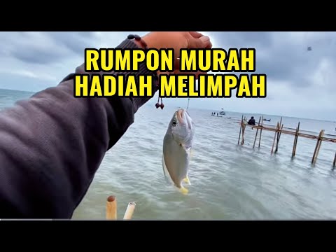 Rumpon Murah Hadiah Melimpah | Tempat Mancing Nyaman Rumpon Irigasi Mangkang 