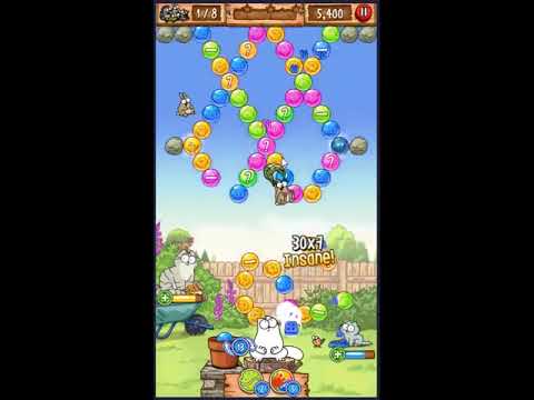 Simon's Cat Pop Time Level 75 - NO BOOSTERS 😺 | SKILLGAMING ✔️