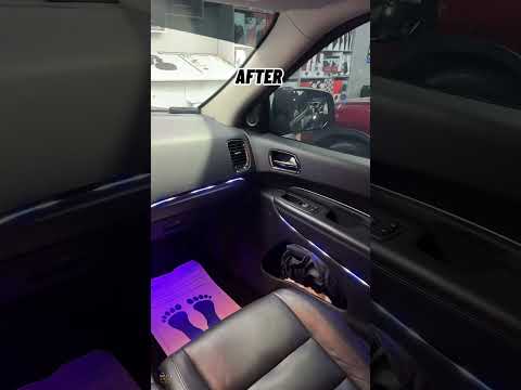 PREMIUM AMBIENT FOR DODGE DURANGO #dodge #cars #uae #ambientlight