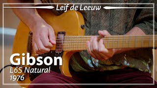 Video thumbnail for Gibson L6S Natural 1976 played by Leif de Leeuw | Demo by TFOA Demos