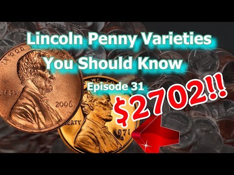 Lincoln Penny Varieties You Should Know Ep.31 - 1971, 2006, 1942