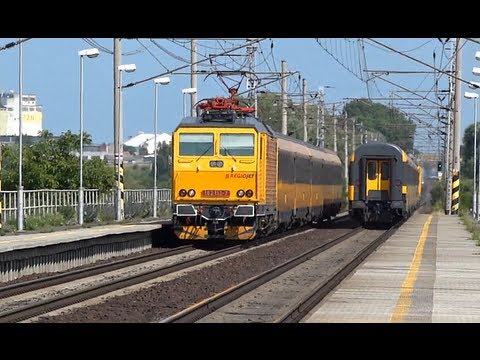 IC Regiojet v Tatcích / Pendolino SC 511 / EX 129 Hradčany / EC 170 Hungaria /  [ Full HD ]