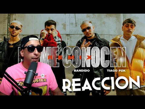 NO ME CONOCEN (REMIX) - BANDIDO, DUKI, REI, TIAGO PZK (REACCION)