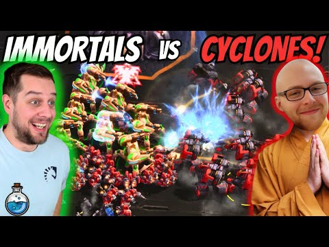 Finally a revenge vs uThermal and it was EPIC! | Mass Immortals in Grandmaster #4 StarCraft 2