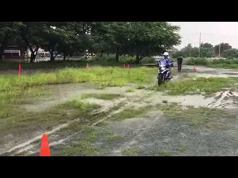 GS Trophy Exercise Full throttle & stop