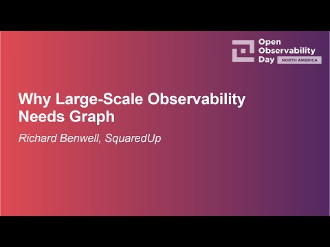 Why Large-Scale Observability Needs Graph - Richard Benwell, SquaredUp