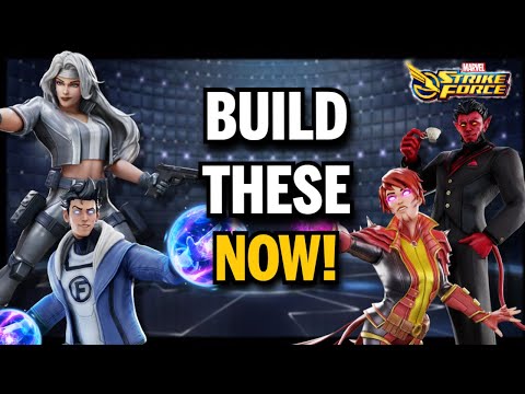 Best Teams for Every Game Mode in Marvel Strike Force! - Safe To Build Guide August 2025