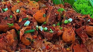 Mukbang Challenge: Giant Braised Beef & Spicy Stir-Fried Noodles | Ultimate Realistic Eating Show