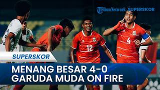 SENGIT Timnas U-17 Indonesia Libas Timor Leste 4-0, Kini Selevel dengan Vietnam