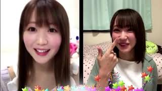 イコたいむ 野口衣織 大谷映美里 showroom 2020年4月27日