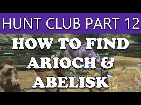 Final Fantasy XII The Zodiac Age How to Find ARIOCH & ABELISK RARES - The Hunt Club Part 12