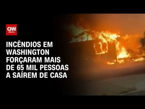Vídeo: Fumaça de incêndio em Washington encobre estado | Destaques da Semana