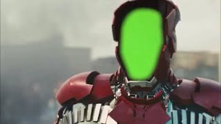 Green Screen Iron Man with improved targeting HUD