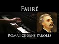 Fauré - Romance sans paroles, Op. 17, No. 3
