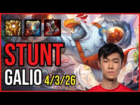 STUNT - GALIO vs. SETT Support | NA GRANDMASTER | PATCH 11.2