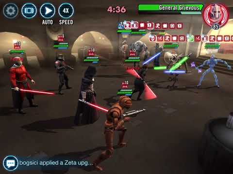 Darth Revan vs General Grievous  5v5