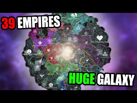 I Simulated 39 Empires On a HUGE Stellaris Galaxy