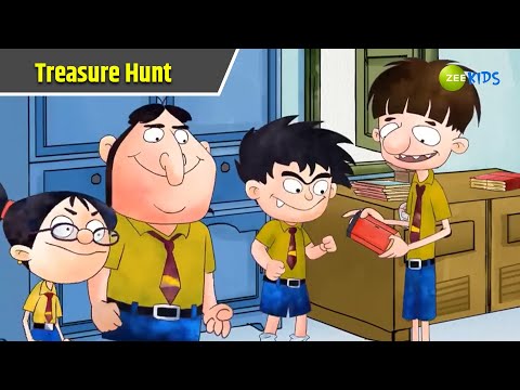 Treasure Hunt | Badrinath and Budhdeb | Comedy Cartoon | Hindi Cartoon | TV Show | KidZ