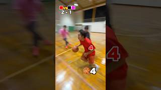 ドリブル回数をきめられたバスケで2対1で試合してみたら！？ #フィッシャーズ #バスケットボール