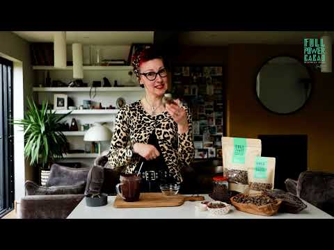 How to make Cacao - AVOCADO MOUSE - Drink Full Power Cacao Recipe, 100% Ceremonial Grade Cacao